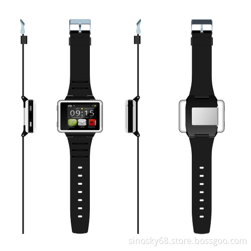 New GSM Sports Smart Watch Mobile Phone, Bluetooth Pair for iPhone or Android Phone Camera Hemi